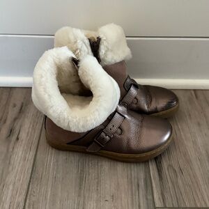 Girls Birkenstock Stirling Shearling Boots